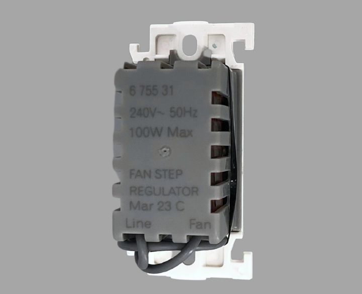 Mylinc Fan step regulator 1 Module 675531  White-2